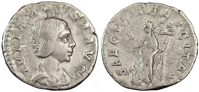Julia Maesa SAECVLI FELICITAS RIC IV.2 271